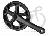 Комплект шатунов PROWHEEL PRO-Q38PP-1, 170mm, 38T black